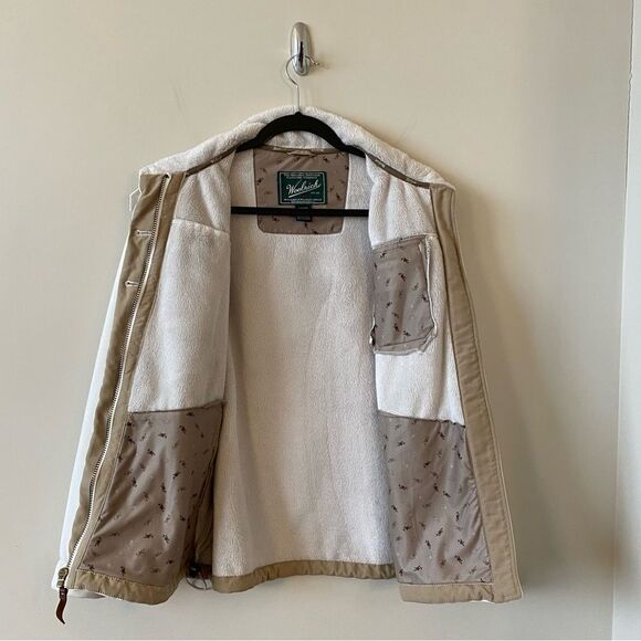 Woolrich-Fleece Lined Soft-Shell Full Zip Jacket - Picture 6 of 15